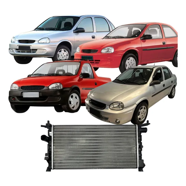 Radiador Arrefecimento Corsa Classic 1.0 8v Sem Ar 2003 2007