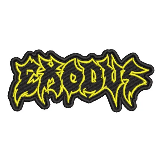 Patch Bordado Termocolante-banda-rock-metal-exodus 3