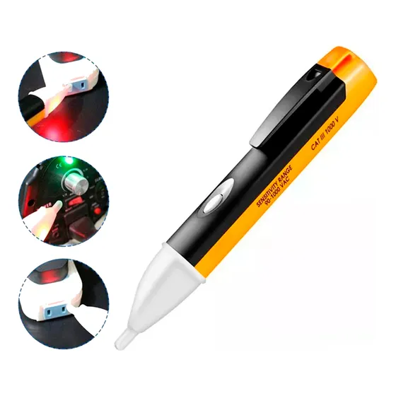 Detector De Voltaje Tipo Pluma Fase 90-1000 Vac Led Alarma