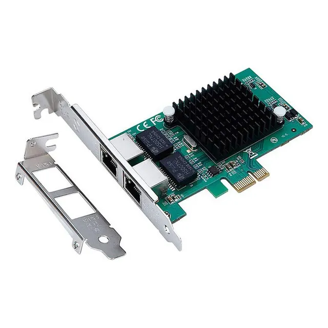 Tarjeta De Red De Servidor X-media Xm-na3821 Pci-e De Doble