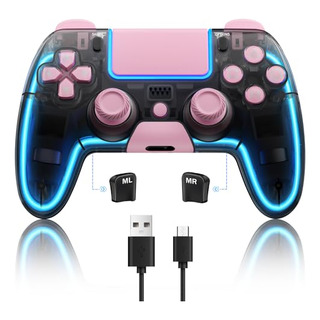 Controladores Honghao Ps4 Rosa Wireless Dual Shock Ps4 Controladores Honghao Ps4 Rosa Wireless Dual Shock Ps4