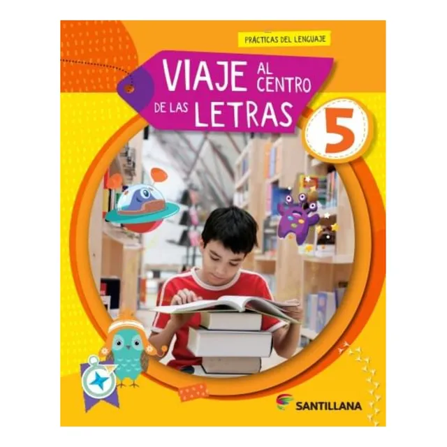 Viaje Al Centro De Las Letras 5, De Vvaa. Editorial Santillana, Tapa Blanda En Español, 2023