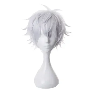 Peluca Gojo Satoru Jujutsu Kaisen Cosplay Peluca Y Redecilla Peluca Gojo Satoru Jujutsu Kaisen Cosplay Peluca Y Redecilla
