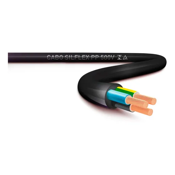 Cabo Pp 3x2,5mm 3 Vias 3 Condutores Flexível Com 20 Metros