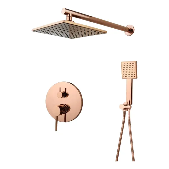 Duchas Transf 2 Salidas Agua Negro Bronce Dorado Por Encarg