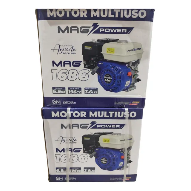Motor Eje Libre A Gasolina Multiuso 6.5hp  196cc