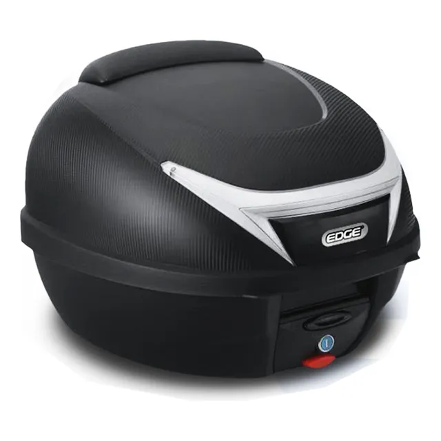 Maleta Para Moto Edge Mica Base Baul Espaldar 35 Litros