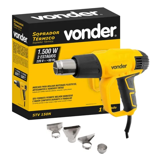 Soprador Térmico Stv150n 1500w 220v - Vonder