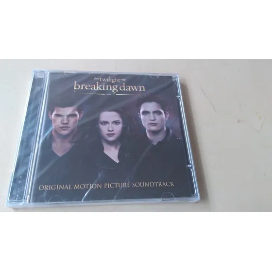 Cd Breaking Dawn / Saga Crepúsculo - Soundtrack (lacrado)