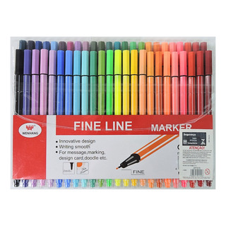 Canetas Kit 48 Fine Line Coloridas 0.4 Ponta Fina Canetinhas Canetas Kit 48 Fine Line Coloridas 0.4 Ponta Fina Canetinhas