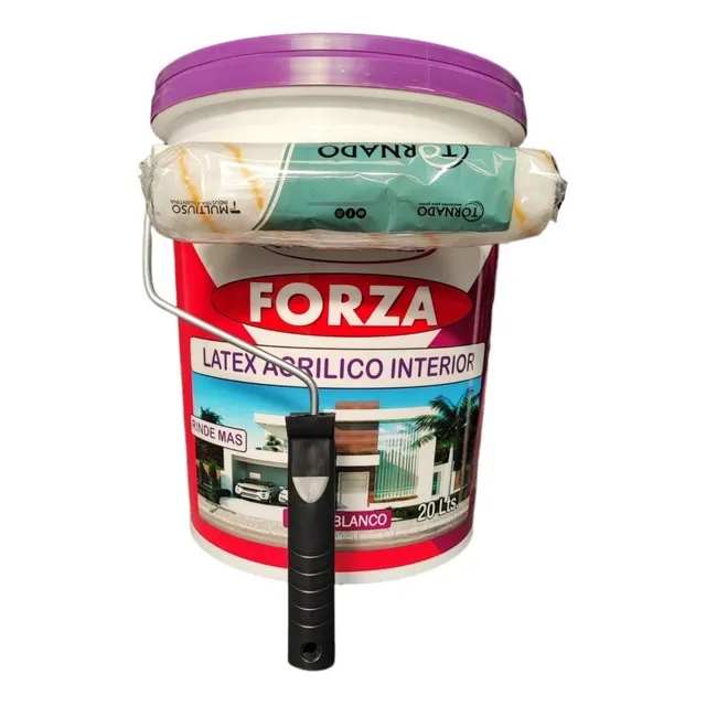 Latex Interior Antihongo Cubritivo 20 Lts + Rodillo Regalo
