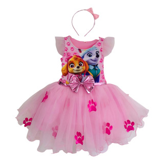 Disfraz Vestido Bebé Niña Princesa Paw Patrol Sky Everest Patrulla Cachorros Personajes Animados Olán Disfraz Vestido Bebé Niña Princesa Paw Patrol Sky Everest Patrulla Cachorros Personajes Animados Olán