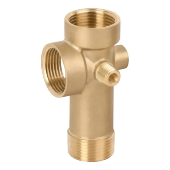 Conector Distribuidor 5 Vías Para Agua 25 Bar Bronce