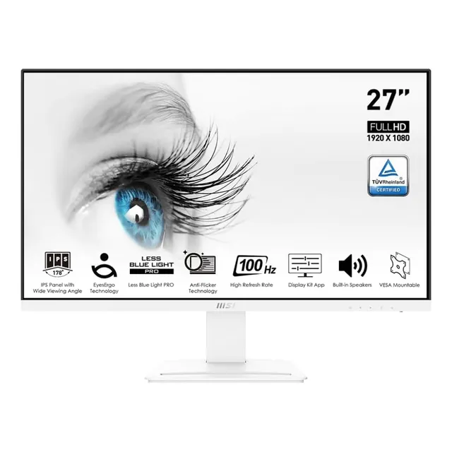 Msi Pro Mp273aw, Monitor De 27 , 1920 X 1080 (fhd), Ips, ...