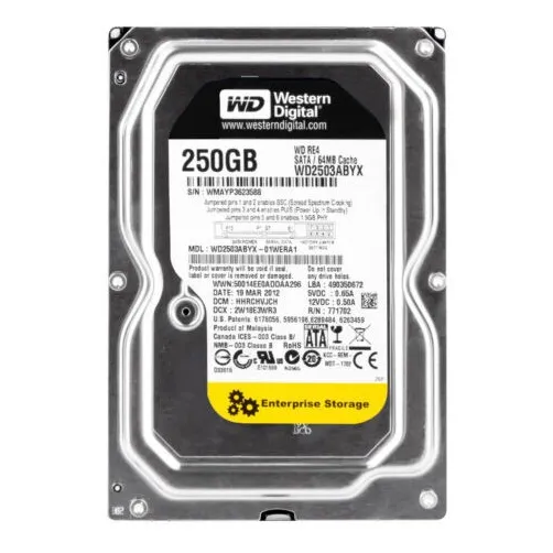 Disco Duro Wester Digital Black 250gb + Bandeja Sellados 0km