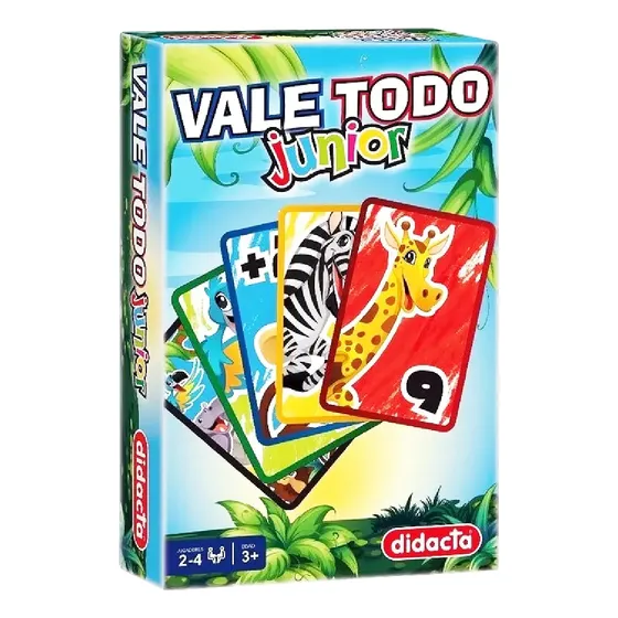 Juego Cartas Didacta Vale Todo Junior Ideal Para Niños Febo