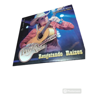 Cd Bruna Viola Resgatando Raizes Original Novo Promo Raro Cd Bruna Viola Resgatando Raizes Original Novo Promo Raro