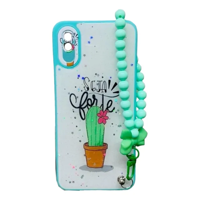 Capinha Com Corrente Para Xiaomi Redmi 9a / 9i / 9i Sport