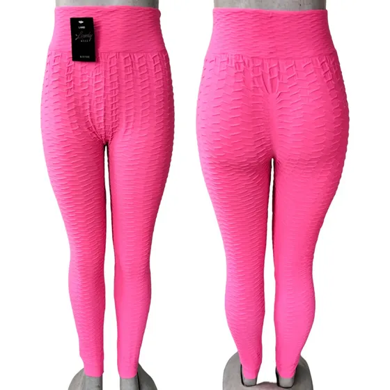 Trío De Leggins Para Dama Texturizado (3 Unidades)