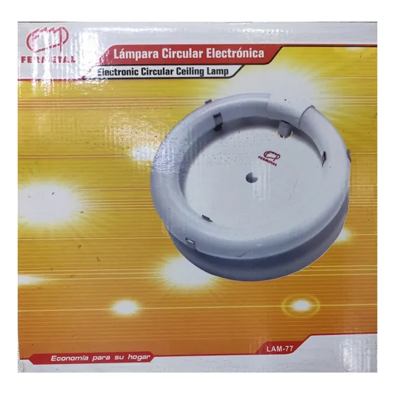 Lámpara Circular Fluorescente (32w T9 Con Bombillo) Fermetal