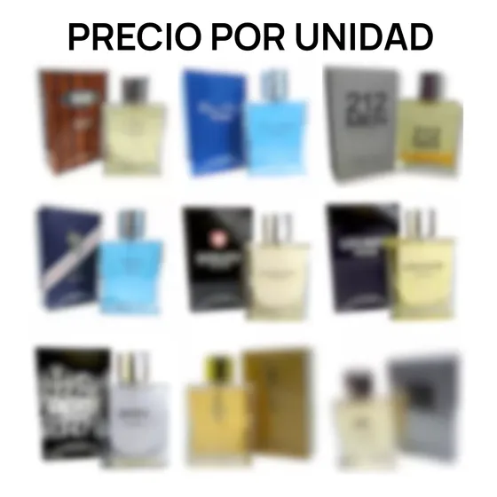 Perfume Colonia Fragancia Dama Caballero Surtido Unidad