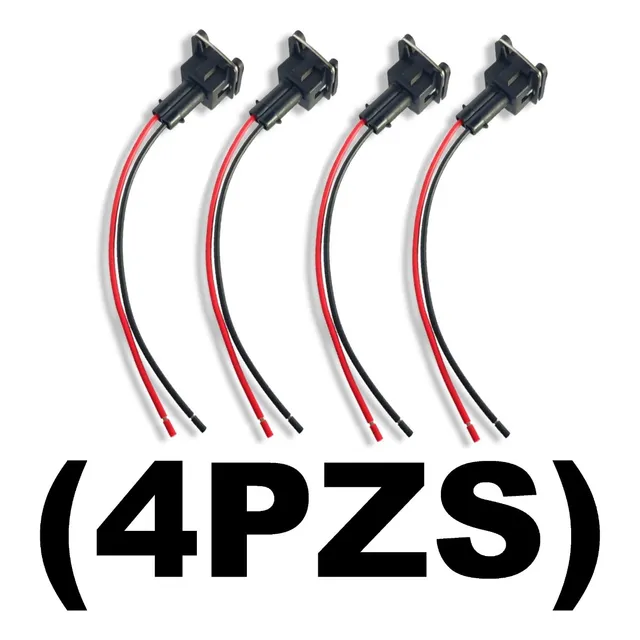 Kit De 4 Enchufes De Inyector Combustible Peugeot 206 1.6
