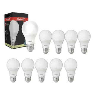 Kit 10 LĂąmpada Led 9w Bulbo E27 4000k Branco Neutro Luz Branco-neutro 127/220v Kit 10 LĂąmpada Led 9w Bulbo E27 4000k Branco Neutro Luz Branco-neutro 127/220v