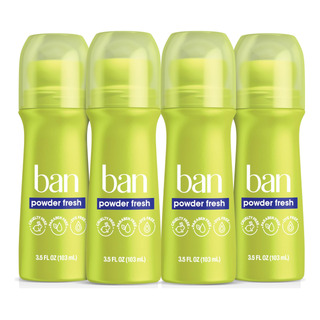 Desodorante Antitranspirante Ban Invisible Roll-on 100 Ml X4 Desodorante Antitranspirante Ban Invisible Roll-on 100 Ml X4