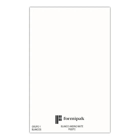 Formipak Laminado Formica Blanco Mate Y Brillante