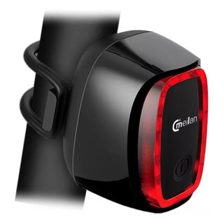 Luz Led Trasera Bicicleta Recargable Smart Stop 50 Lumens Luz Led Trasera Bicicleta Recargable Smart Stop 50 Lumens