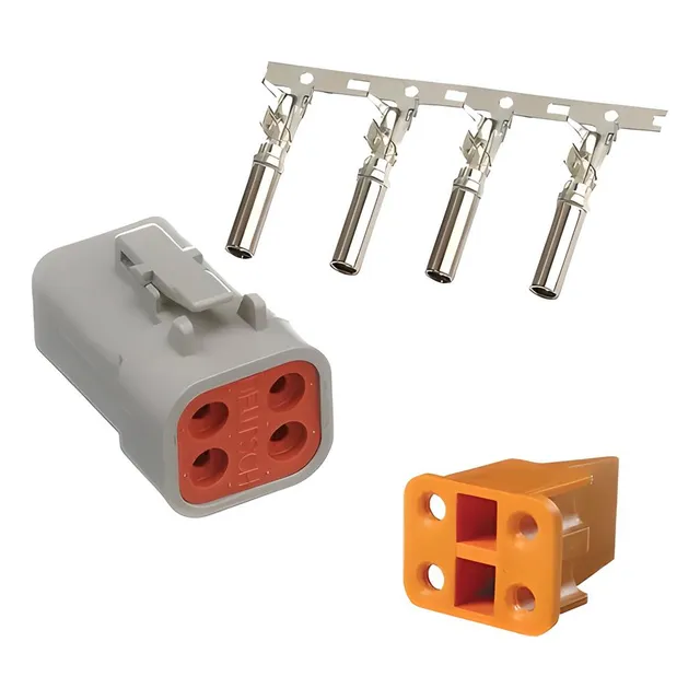 Tomada 4 Vias Com Terminais Para O Modulo Cummins Cm850 2150