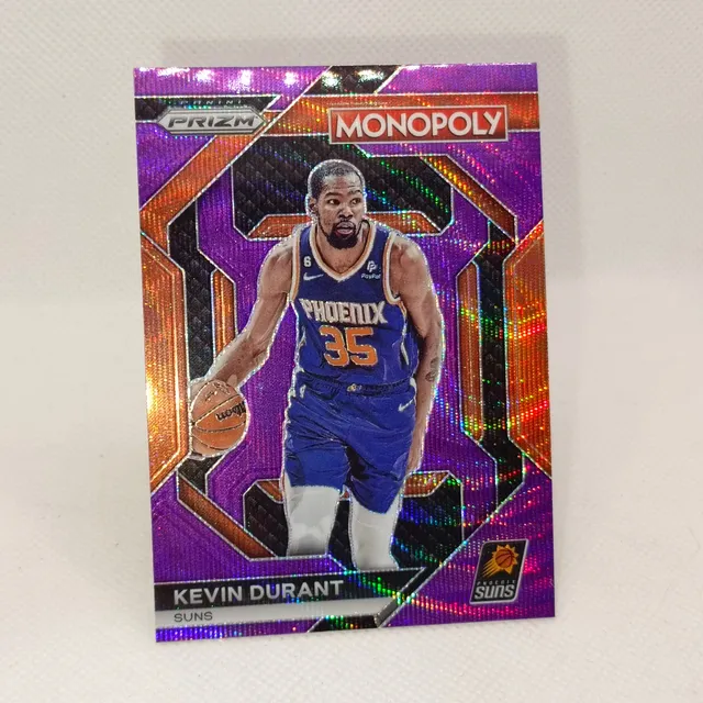Cv Kevin Durant 2024 Panini Prizm Monopoly Skills Purple