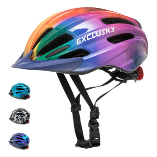 Casco De Bicicleta Exclusky Para Niños Y Niñas De 5 A 13 Año Casco De Bicicleta Exclusky Para Niños Y Niñas De 5 A 13 Año