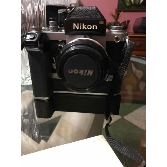 Nikon F2 Con Motor. Y Lente 50