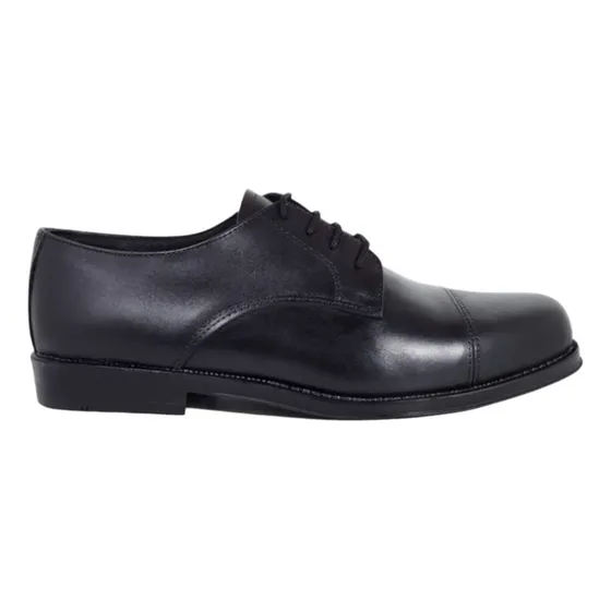 Zapatos De Cuero Vacuno Acordonados Suela De Goma 46 Y 47