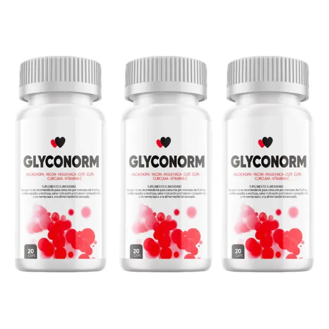 Glyconorm Glucosa Original Suplemento 60 Cápsulas