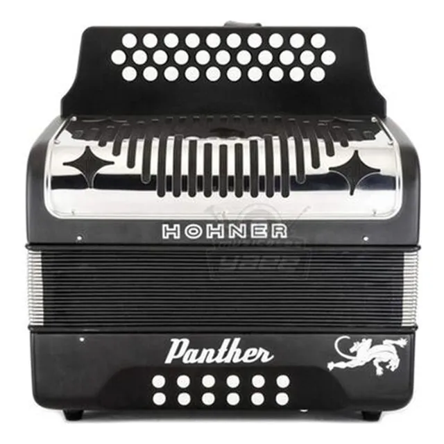 Acordeon Diatonico Hohner Panther Fa-sib-mib, 31 Botones Y
