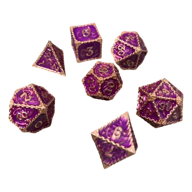 Dados Dungeon & Dragons Rol Set Varios Colores 