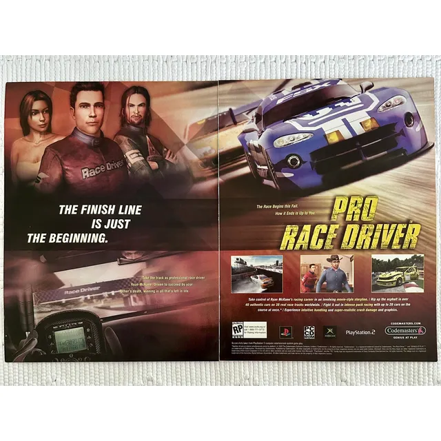 Anuncio Vintage Original Pro Race Driver - Ps2 Xbox Pc