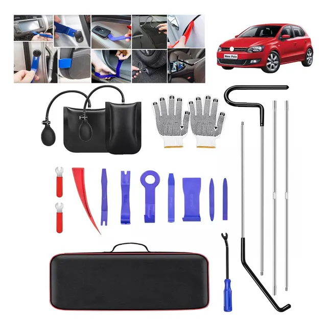 Kit De Bomba Aire Para Abrir Puerta Auto Carro Herramientas