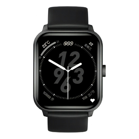 Smartwatch Qcy Gts Pantalla 1.85 Funcion Deporte Salud Ipx8 Caja Color Negro Smartwatch Qcy Gts Pantalla 1.85 Funcion Deporte Salud Ipx8 Caja Color Negro
