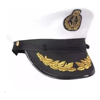 Gorra Sombrero Kepis Marinero Blanco Playboy Hugh Hefner Gorra Sombrero Kepis Marinero Blanco Playboy Hugh Hefner
