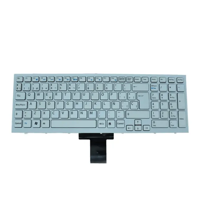 Teclado Blanco Sony Vaio Vpc Pcg 71913l 71912l 71311u Eb
