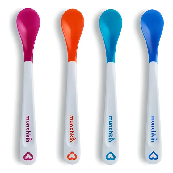 Cucharas De Seguridad Munchkin Blancas Para Bebes