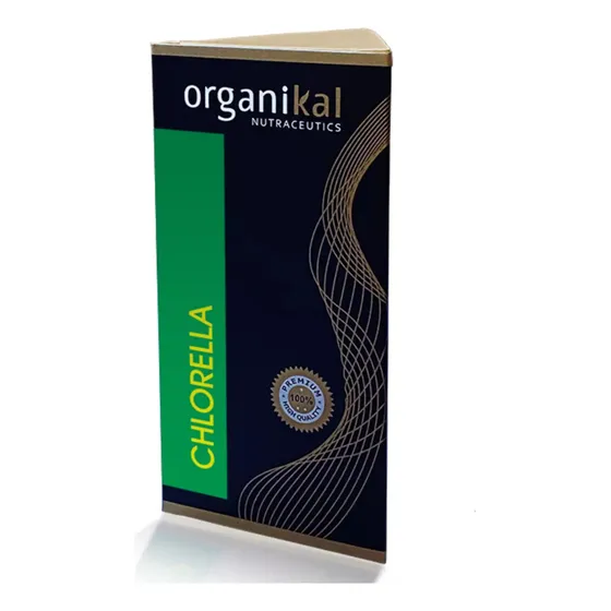 Chlorella Organikal X 60 Cápsulas Organico, Sin Tacc, Vegano