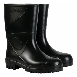 Bota Borracha Pvc Cano Médio Galocha Impermeåvel Limpeza Epi Bota Borracha Pvc Cano Médio Galocha Impermeåvel Limpeza Epi