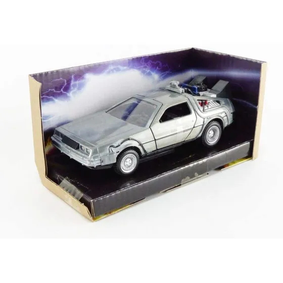 Máquina Del Tiempo Jada Toys Regreso Al Futuro 1:32 Die-cast