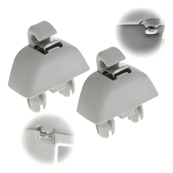 Kit Soporte Y Tapa Visera Para Volkswagen Passat Vento Polo