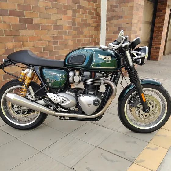 Auténtica Café Racer, Original, Impecable, Competition Green