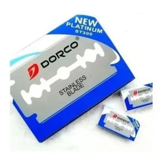 Repuesto Para Navajin Dorco Hojilla Modelo Platinum 100 Unid